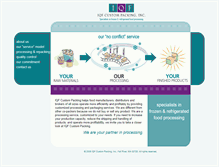 Tablet Screenshot of iqfcustompacking.com